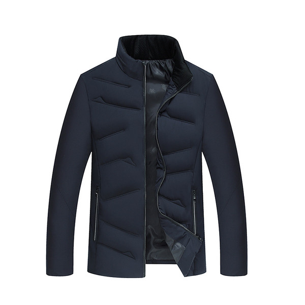 Jachetă groasă pentru bărbați pur în patru culori