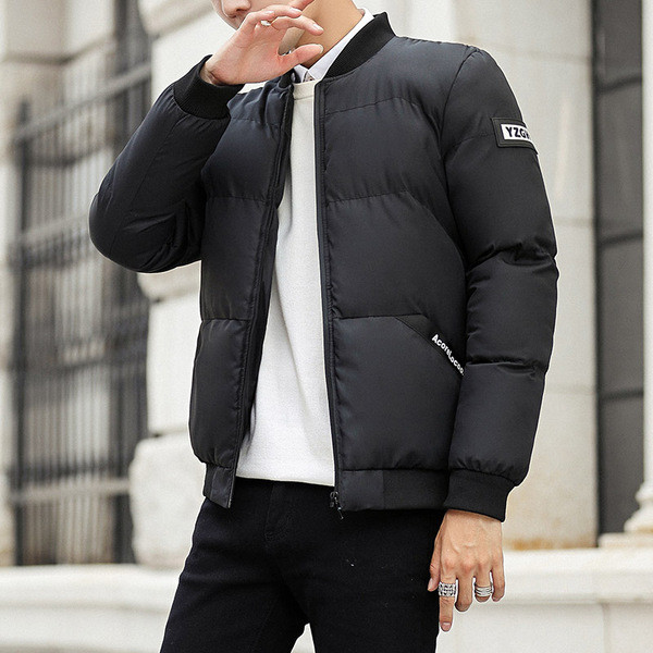 Sport férfi vastag kabát három színben