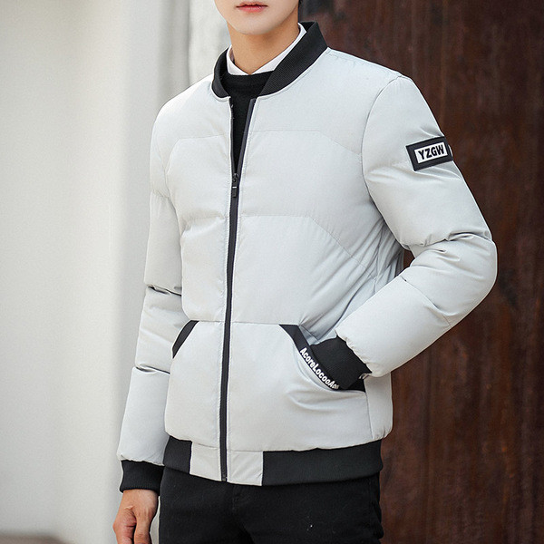 Sport férfi vastag kabát három színben