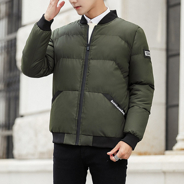 Sport férfi vastag kabát három színben