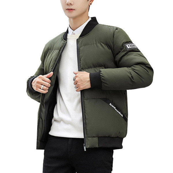 Sport férfi vastag kabát három színben