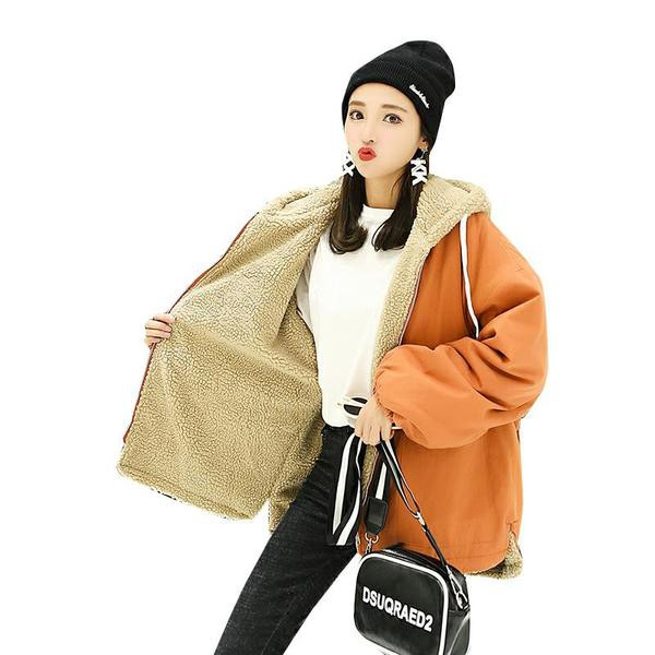 Női kabát puha béléssel, három színben