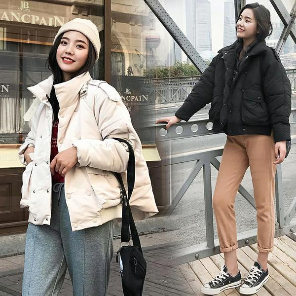 Καθημερινό μπουφάν με κουμπιά σε τρία χρώματα