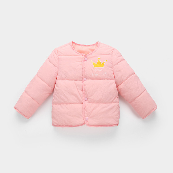 Gyerek dzseki lányoknak rátéttel és felirattal több színben