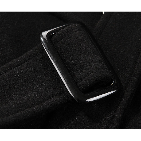 Elegáns férfi télikabát kapucnival két színben