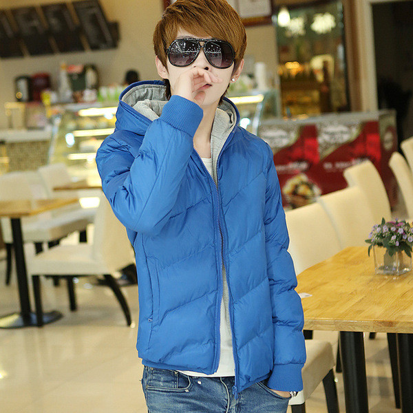 Alkalmi, kényelmes férfi dzseki vastag béléssel