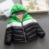 Napi gyerekkabát fiúknak kapucnival, három színben