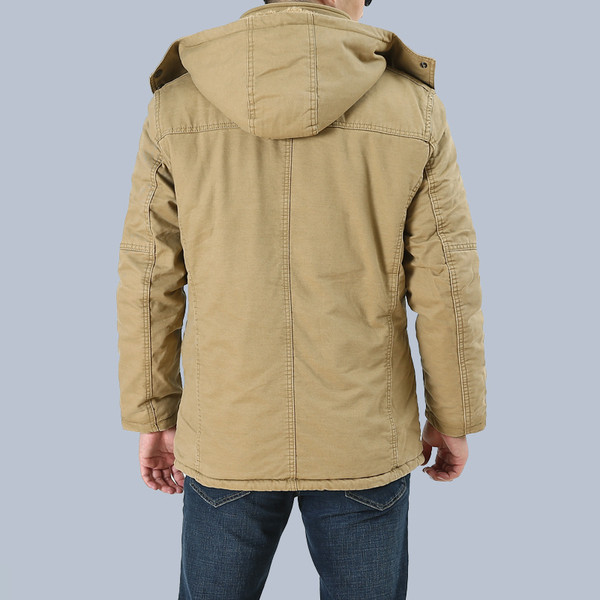 Ежедневно плътно яке за мъже в два цвята