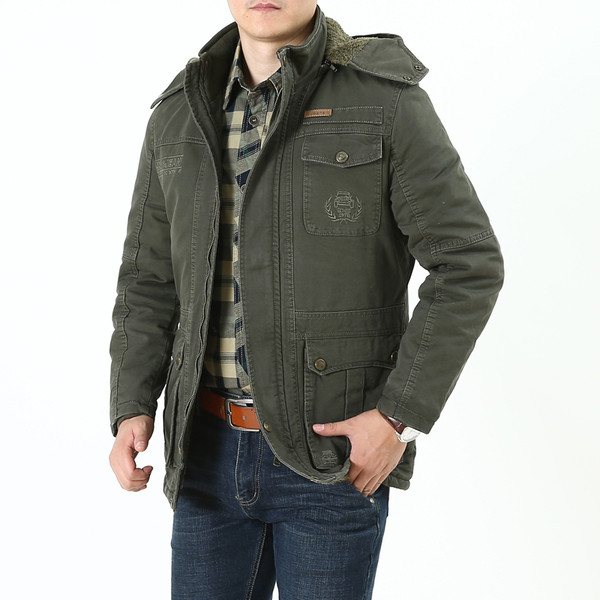 Ежедневно плътно яке за мъже в два цвята