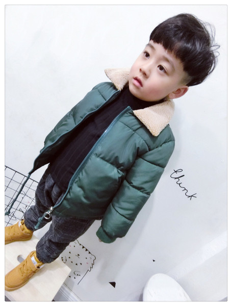 Παιδικό μπουφάν για αγόρια σε τρία χρώματα με κολάρο