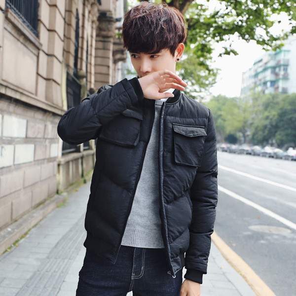 Napi tiszta férfi kabát két színben