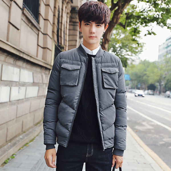 Napi tiszta férfi kabát két színben