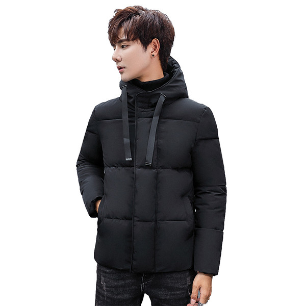 Modern férfi kabát magas gallérral több színben