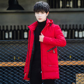 Modern férfi kabát vastag béléssel, különböző színekben