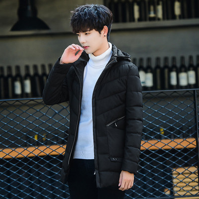 Modern férfi kabát vastag béléssel, különböző színekben