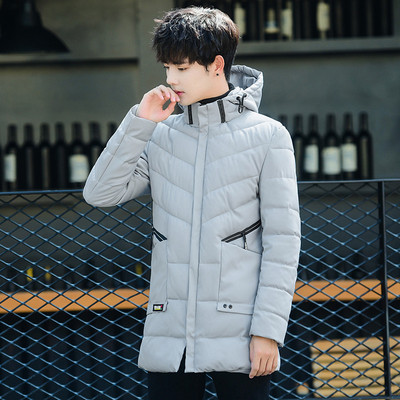 Modern férfi kabát vastag béléssel, különböző színekben