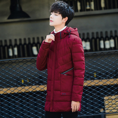 Modern férfi kabát vastag béléssel, különböző színekben