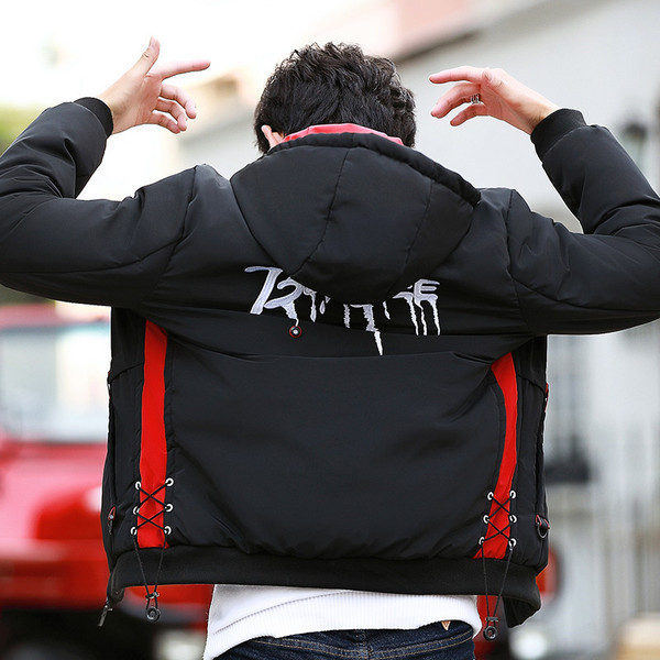 Férfi sportdzseki tömör béléssel, három színben