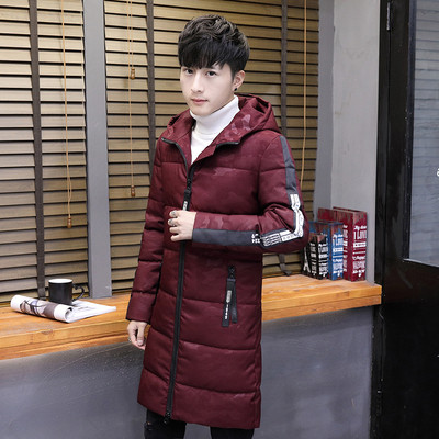 Elegáns férfi hosszú kabát vastag béléssel