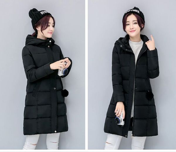 Női kabát kapucnis három színben