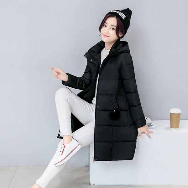 Női kabát kapucnis három színben