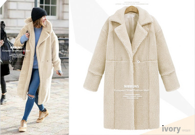 Női pehely hosszú kabát ujján cipzárral, többféle színben