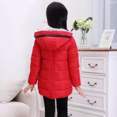 Téli gyerekkabát négy színben lányoknak