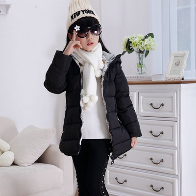 Téli gyerekkabát négy színben lányoknak