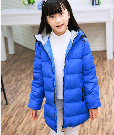 Téli gyerekkabát négy színben lányoknak