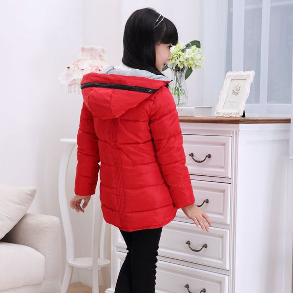 Téli gyerekkabát négy színben lányoknak