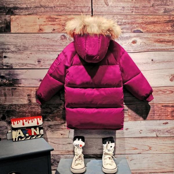 Μοντέρνο χειμωνιάτικο μπουφάν με κουκούλα για κορίτσια