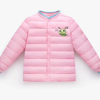 Napi gyermek őszi kabát lányoknak rátéttel