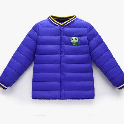 Napi gyermek őszi kabát lányoknak rátéttel