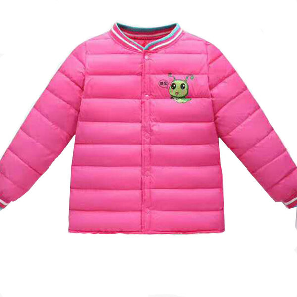 Napi gyermek őszi kabát lányoknak rátéttel