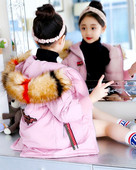 Aktuális gyerekkabát pehely kapucnival három színben