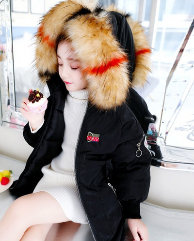 Aktuális gyerekkabát pehely kapucnival három színben