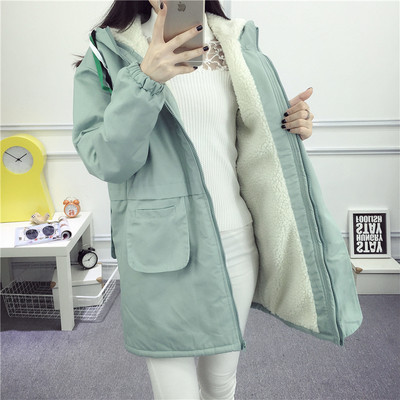 Női kabát puha béléssel és kapucnival - két modell