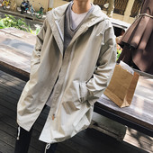 Stílusos férfi kabát őszre két színben