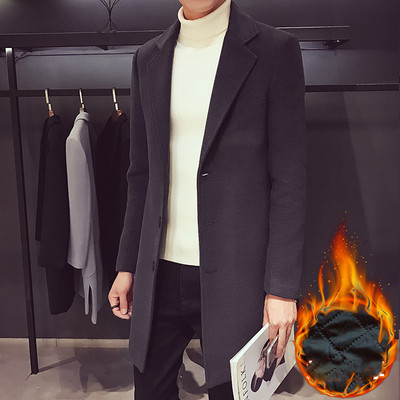 Νέο κομψό ανδρικό παλτό για το φθινόπωρο και το χειμώνα σε διαφορετικά χρώματα