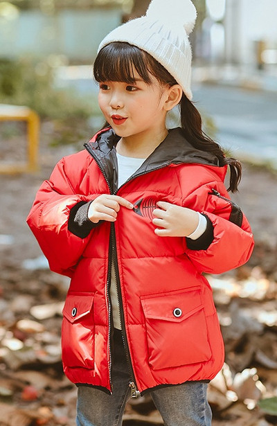 Μοντέρνο παιδικό μπουφάν κατάλληλο για κορίτσια και αγόρια