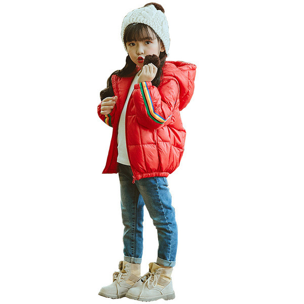 Καθημερινό παιδικό μπουφάν με πλευρικές ζώνες κατάλληλο για κορίτσια και αγόρια