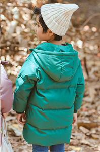 Μακρύ παιδικό μπουφάν σε διάφορα χρώματα κατάλληλο για κορίτσια και αγόρια