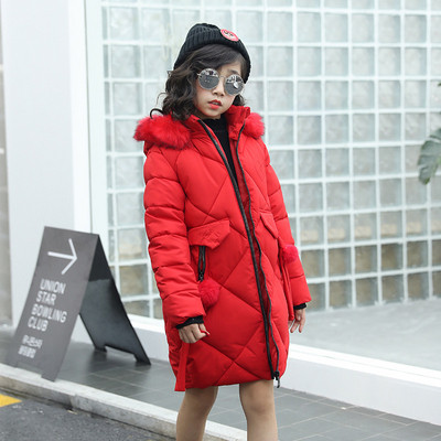 Απαλό χειμωνιάτικο παιδικό μπουφάν για κορίτσια σε τέσσερα χρώματα