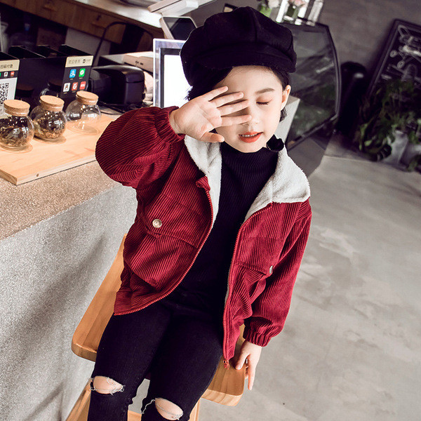 Napi vastag gyerekkabát lányoknak két színben