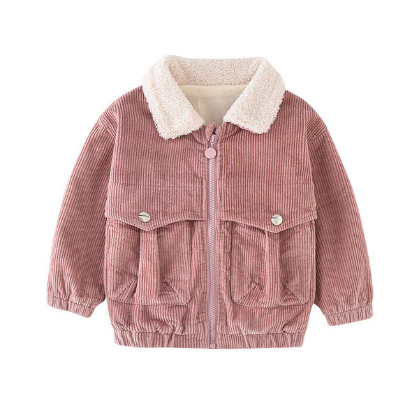 Napi vastag gyerekkabát lányoknak két színben