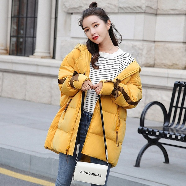 Κομψό γυναικέιο μπουφάν με κορδέλα στα μανίκια σε τρία χρώματα