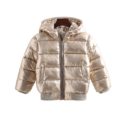 Μοντέρνο χειμερινό παιδικό μπουφάν σε τρία χρώματα