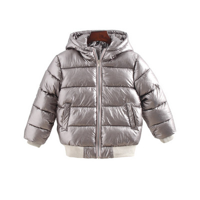Μοντέρνο χειμερινό παιδικό μπουφάν σε τρία χρώματα