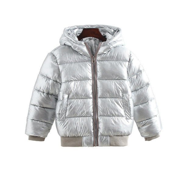 Μοντέρνο χειμερινό παιδικό μπουφάν σε τρία χρώματα