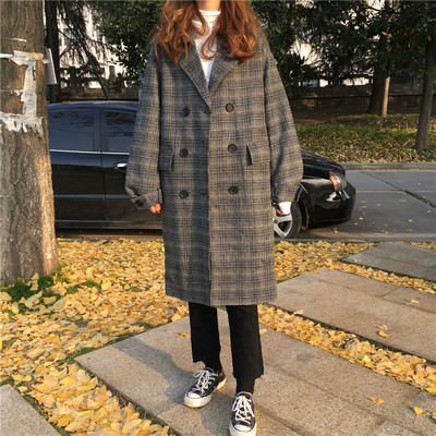 Дамско палто широк модел в два цвята